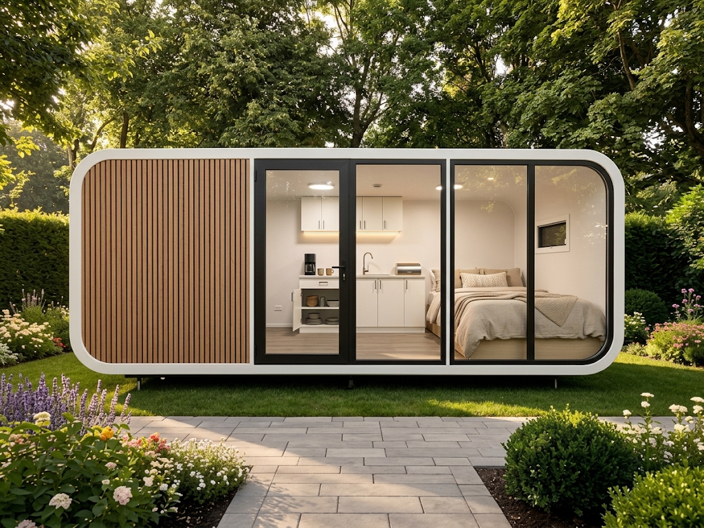 Modern modular home designed for life and work